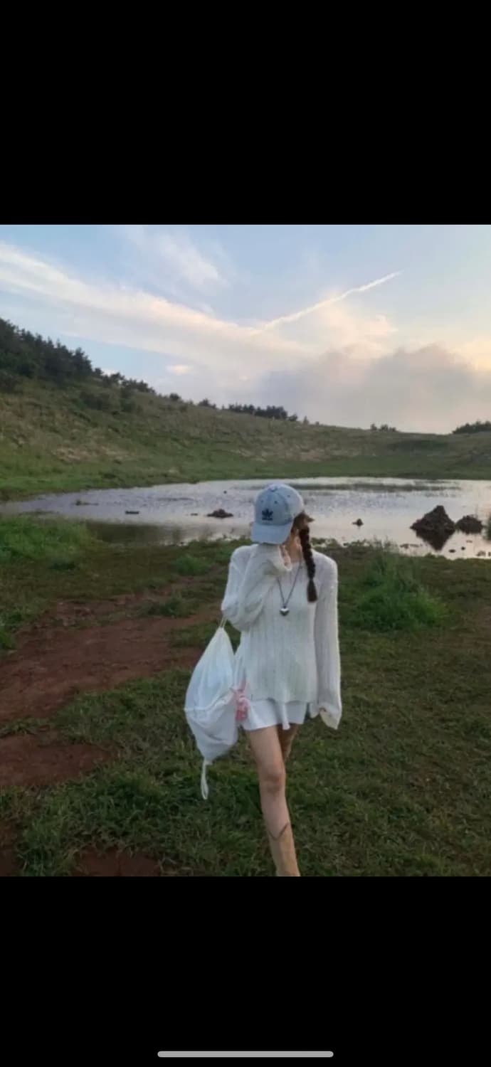 아디다스 빈티지 데님 볼캡 연청 상품이미지8