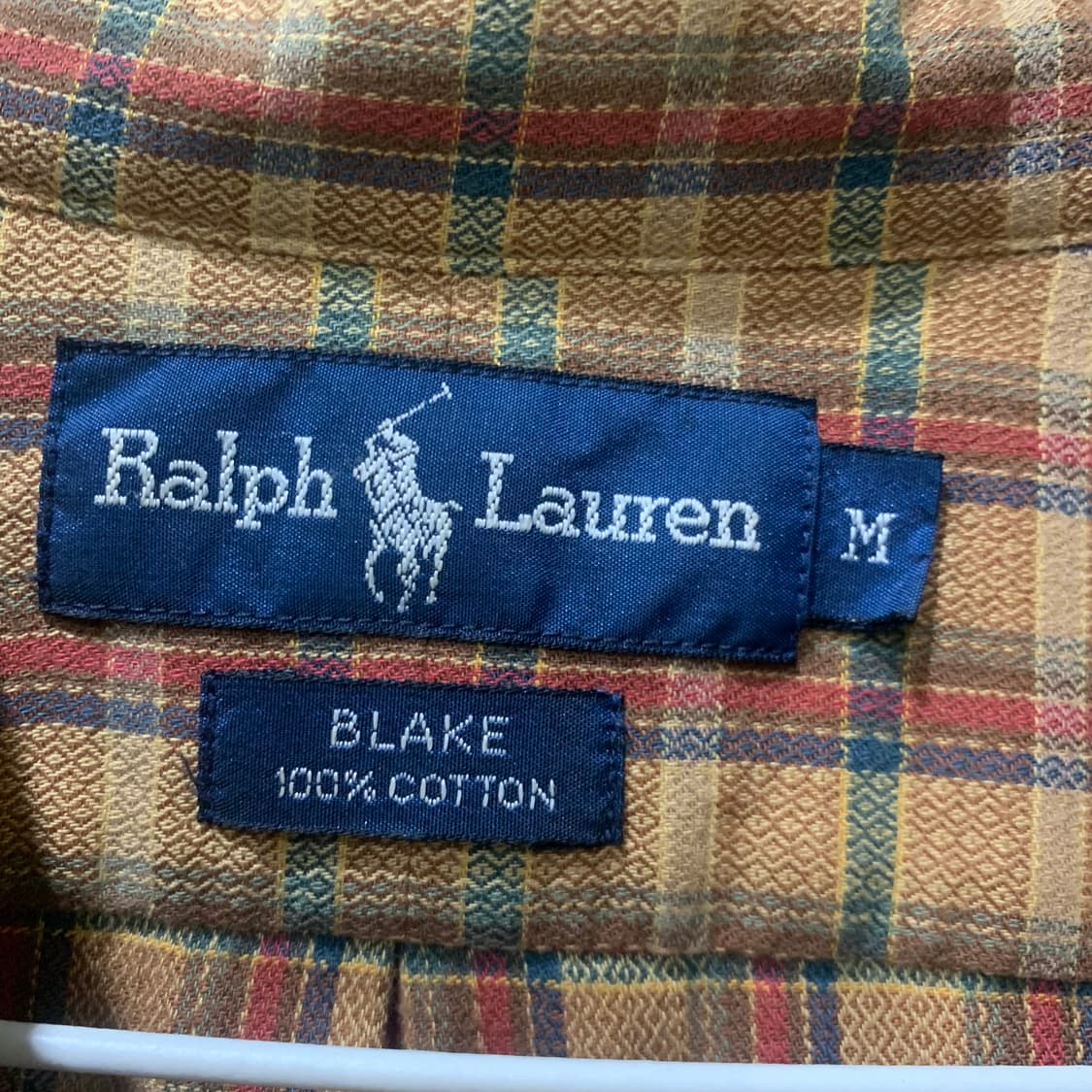 폴로 랄프로렌 타탄 자카드 셔츠 상품이미지3