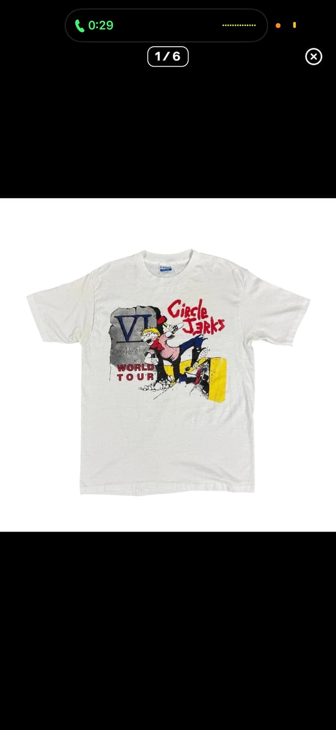 Circle jerks 티셔츠 구합니다 상품이미지1