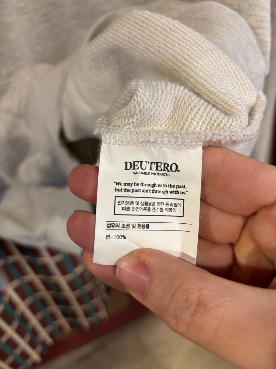 듀테로 디렉터 후드티 L 상품이미지4