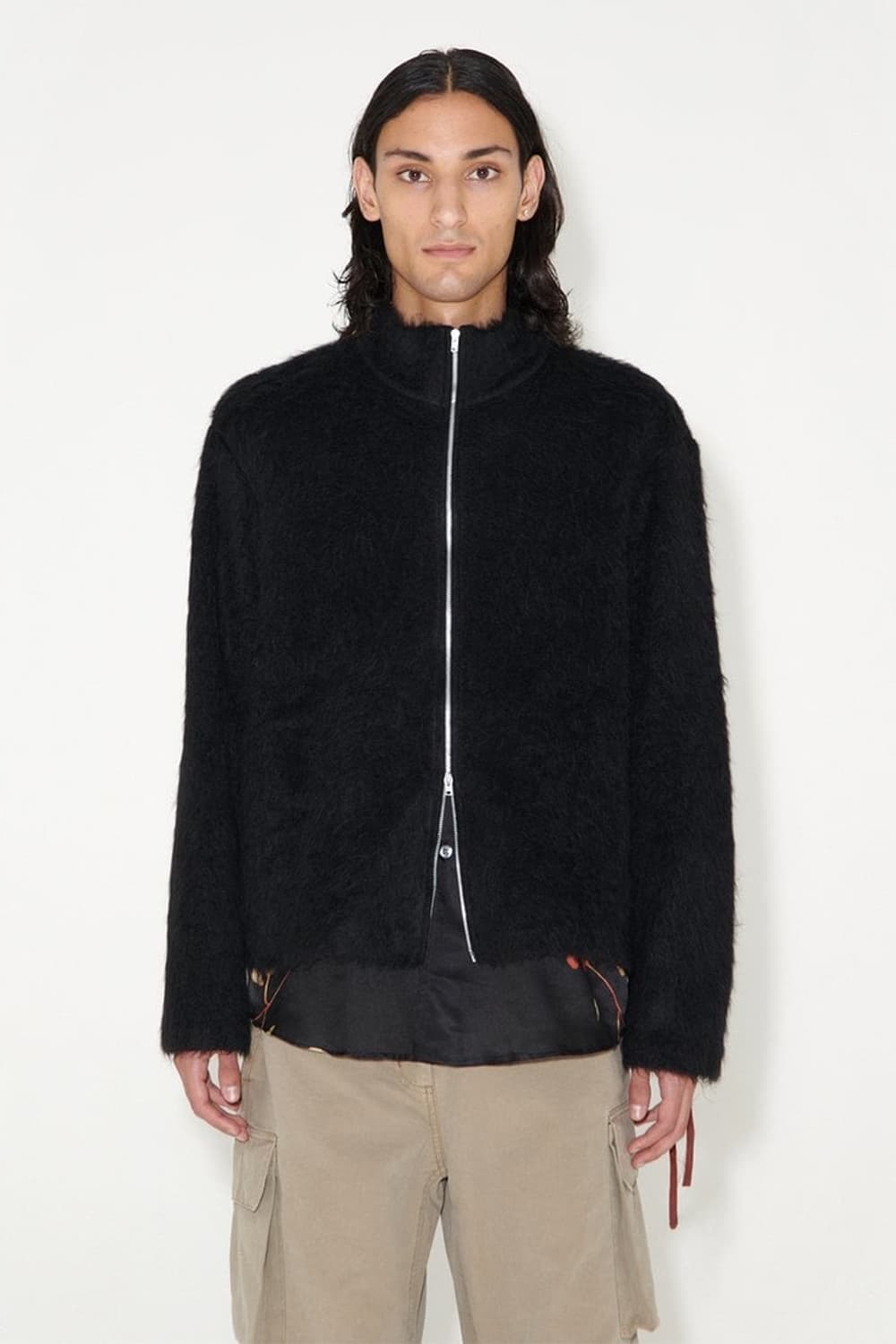 아워레가시 슈렁큰 풀집 블랙 알파카 상품이미지1