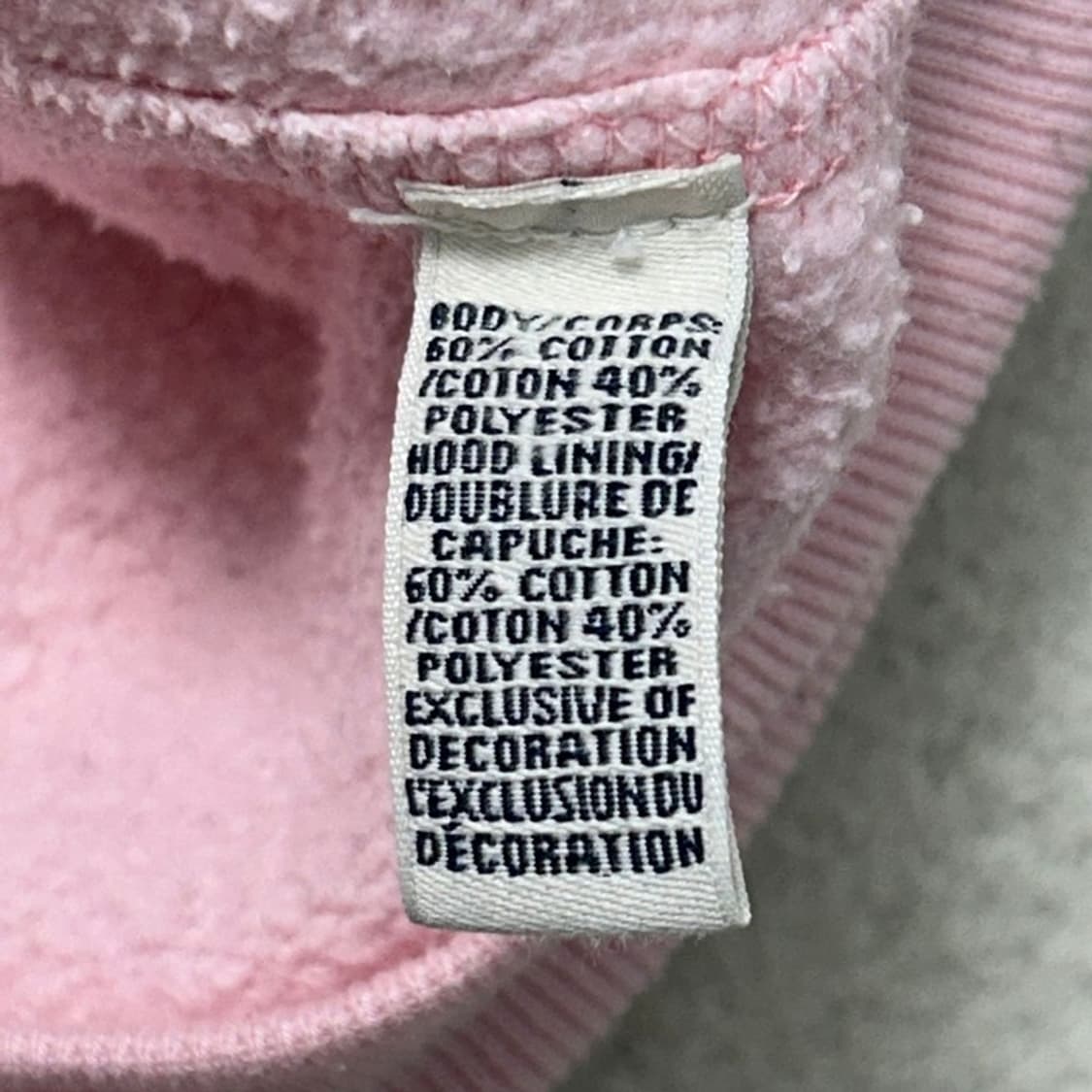 ABERCROMBIE Y2K 스타일 후드집업 핑크 L 상품이미지4