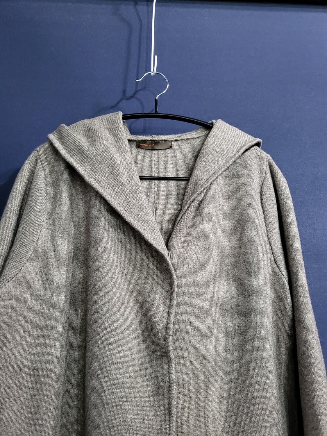 요하넥스 후드 니트가디건 상품이미지2