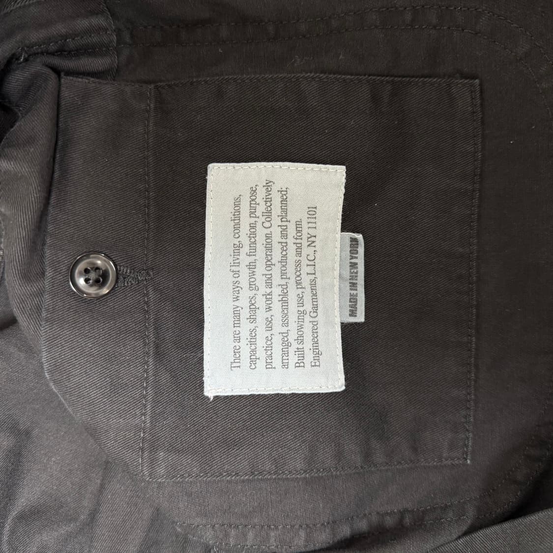 엔지니어드가먼츠 베드포드 자켓 M 23FW (립스탑, 코튼100) 상품이미지5