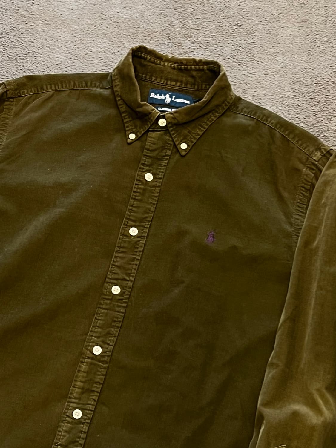 폴로 랄프로렌 코듀로이 셔츠 처분  상품이미지2