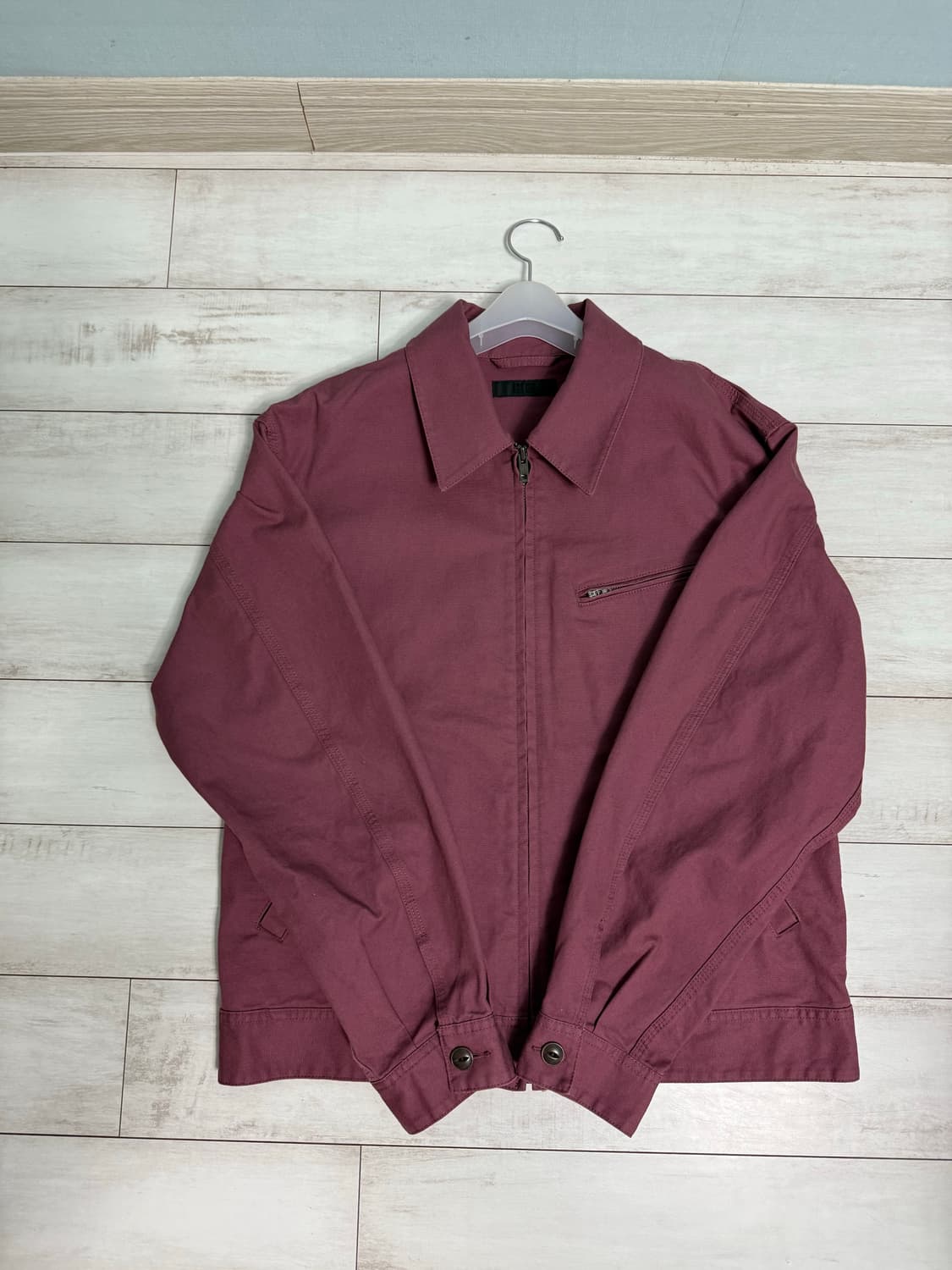 유니클로 퍼플 블루종 자켓 m 상품이미지2