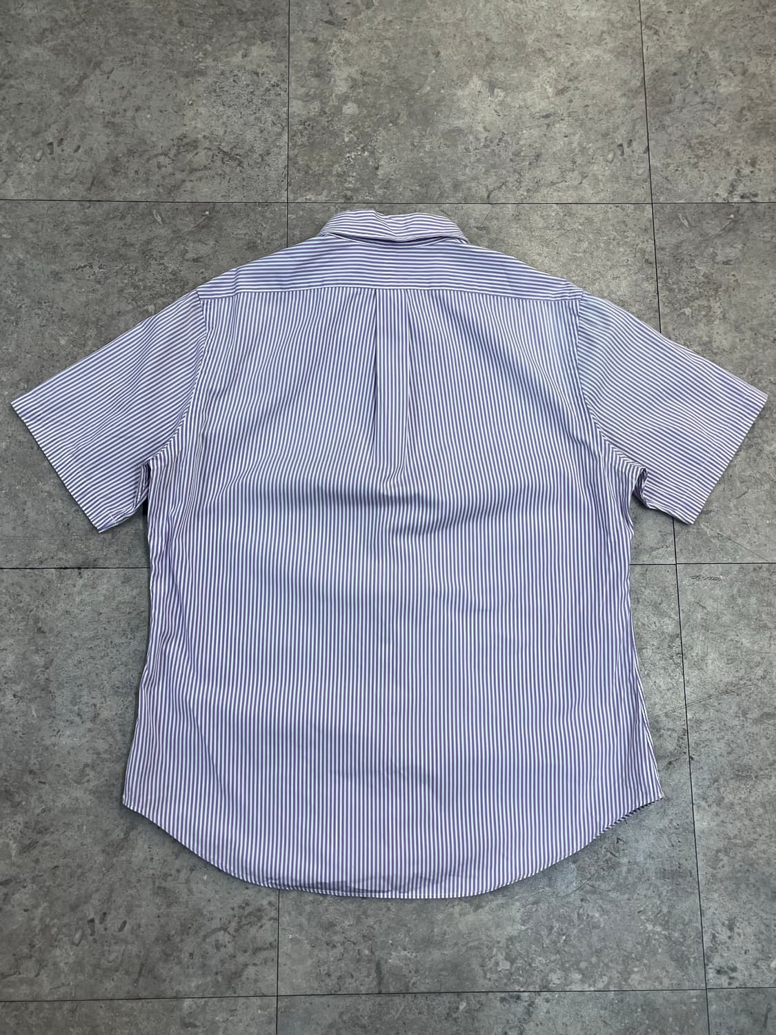 폴로 랄프로렌 스트라이프 반팔 셔츠 퍼플 XL #csz3396  상품이미지8