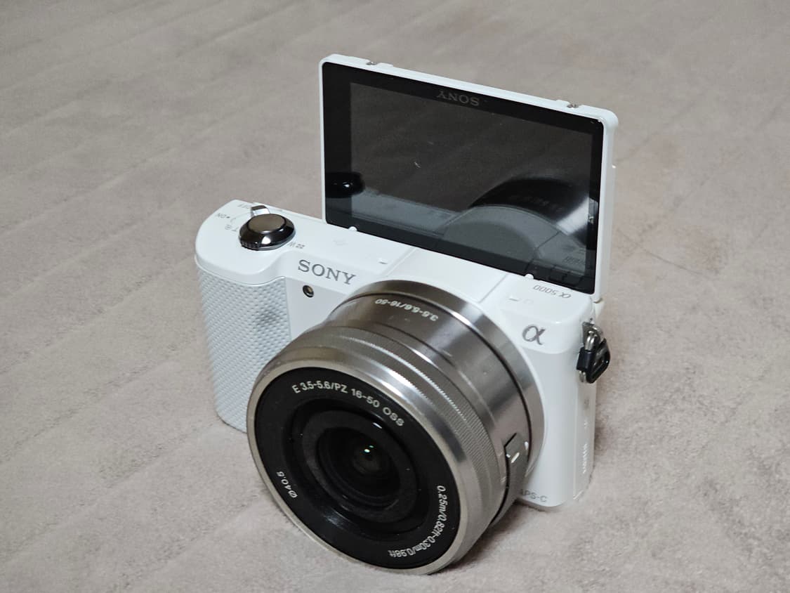 소니 A5000 미러리스 카메라 상품이미지4