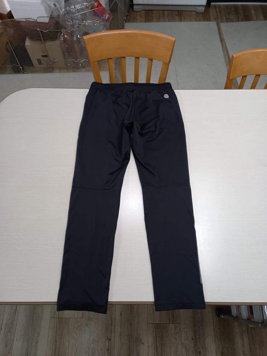 30 new balance 봄가을용 스판 트레이닝하의 블랙 30-198 상품이미지2