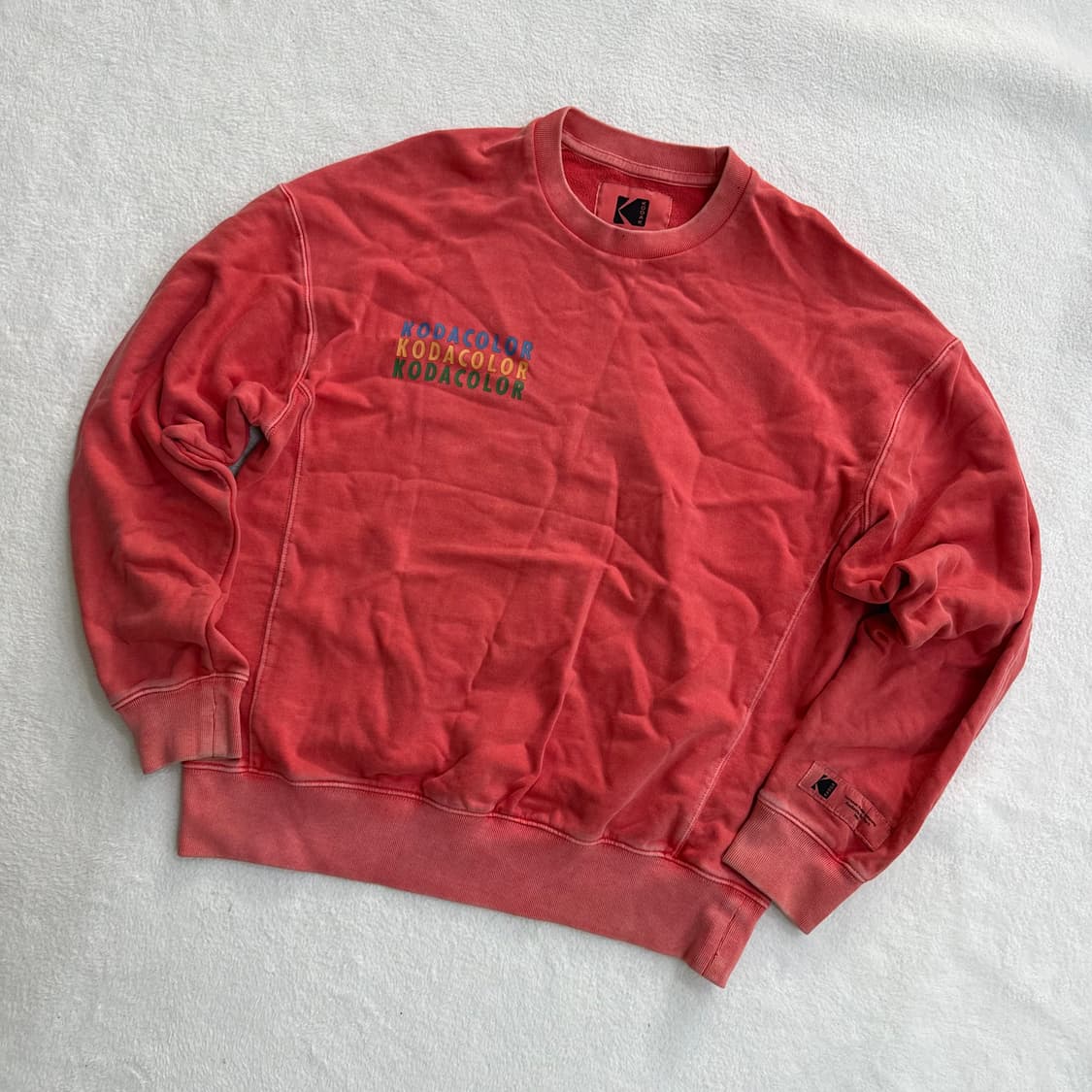 S 코닥 레인보우 피그먼트 맨투맨 0331T 상품이미지1