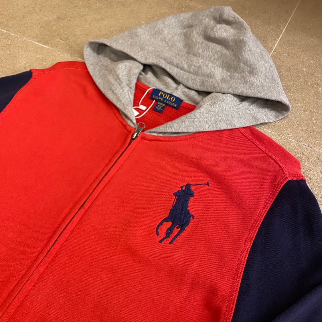 폴로 랄프로렌 빅포니 67 후드집업 상품이미지3