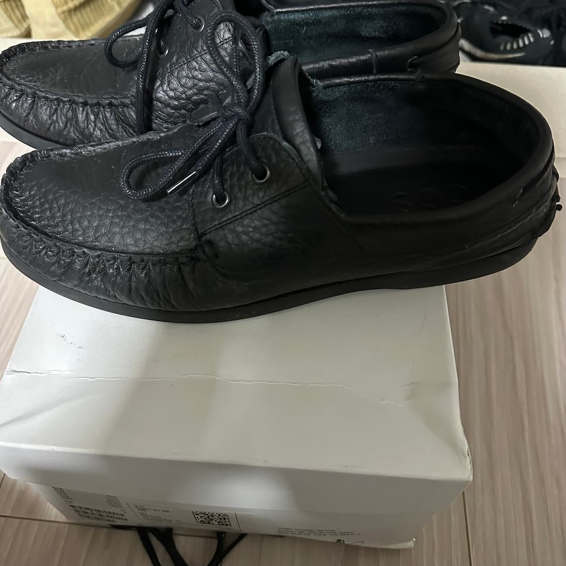 cos 코스 그레인 레더 보트슈즈 상품이미지6