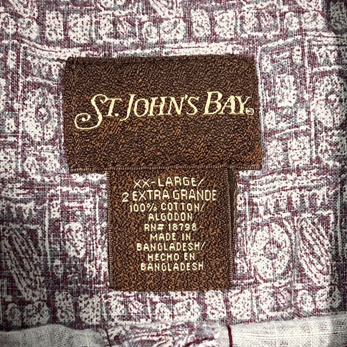 세인트존스베이 패턴 하프셔츠 s10640 상품이미지5