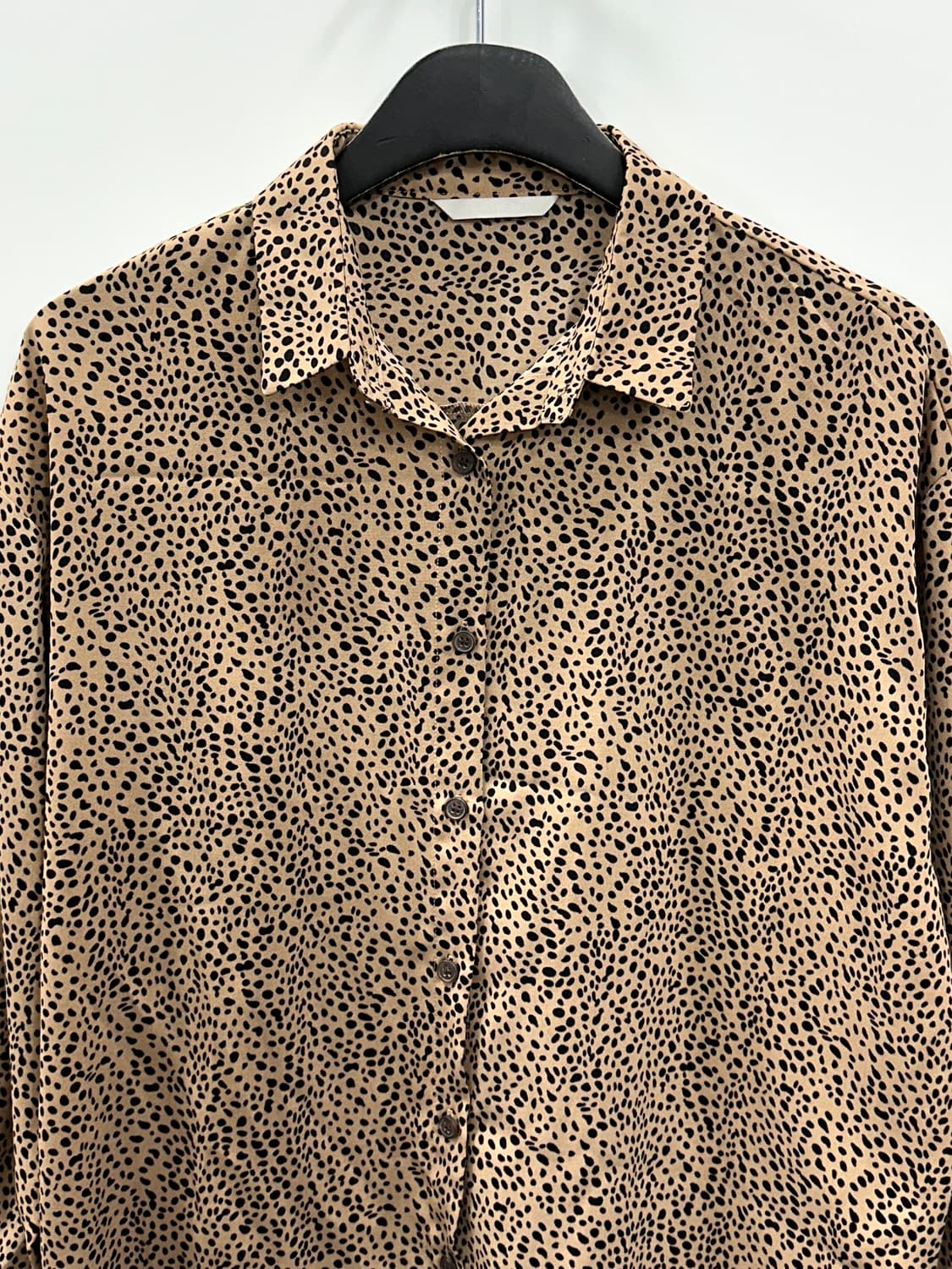 피그먼트 레오파드 셔츠 상품이미지2