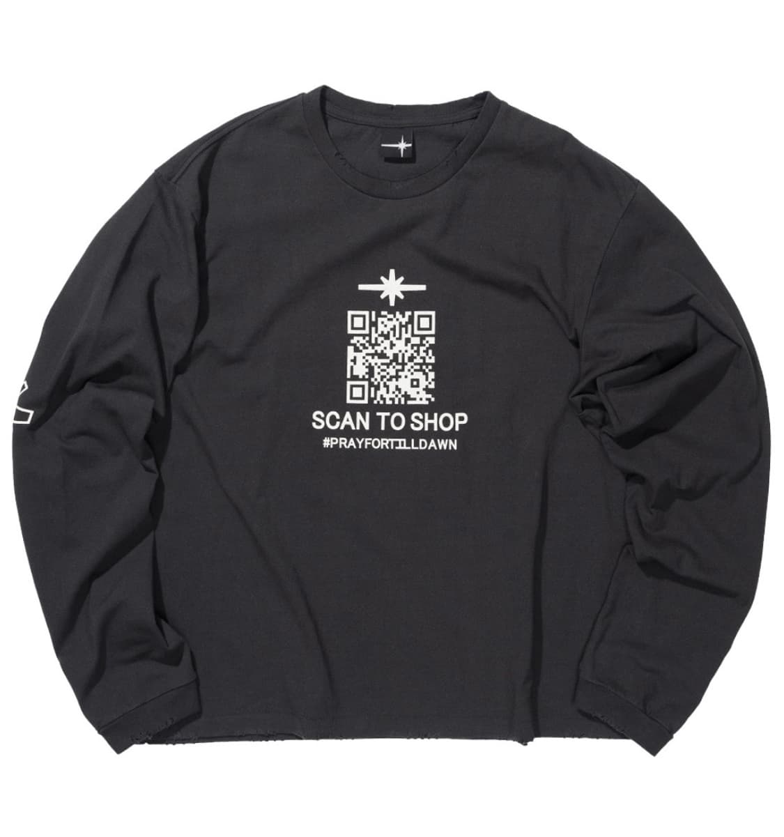 틸던 롱슬리브 QR LONG SLEEVE charcoal L 상품이미지1