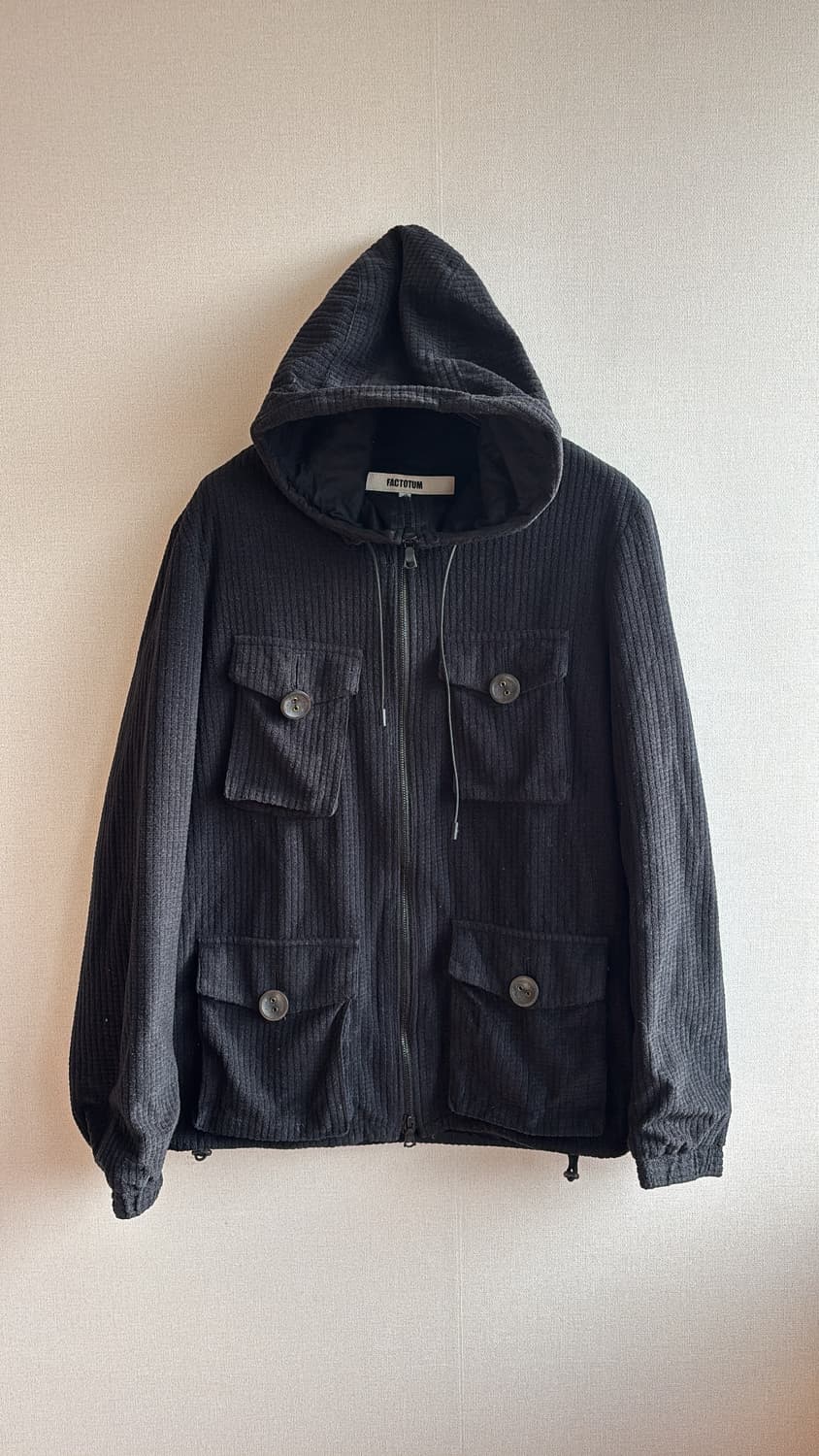 Drawstring Ninja Hood Jacket 상품이미지4