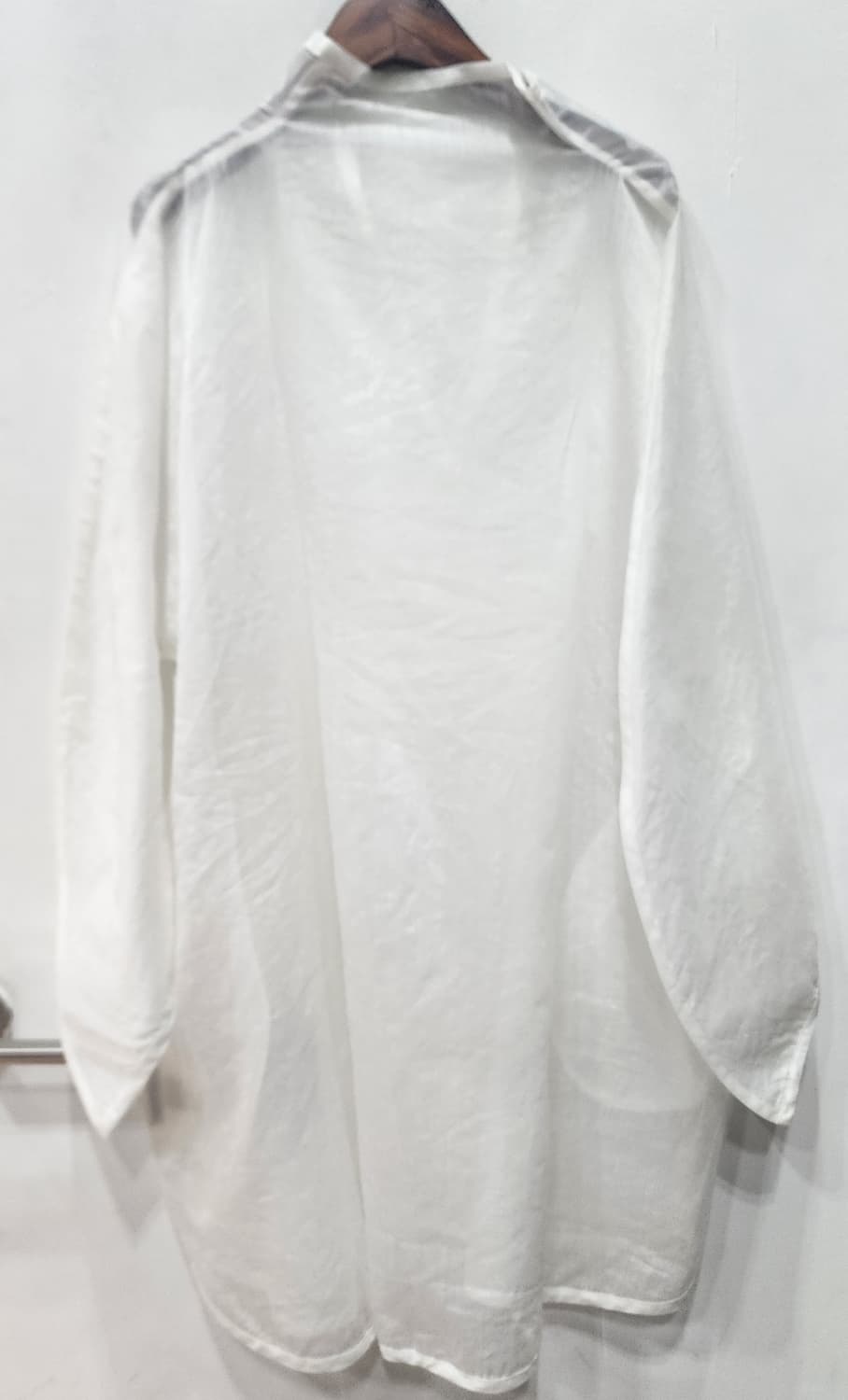 이세이미야케 Fete 블라우스+오버핏롱셔츠 2사이즈 2벌일괄 상품이미지7