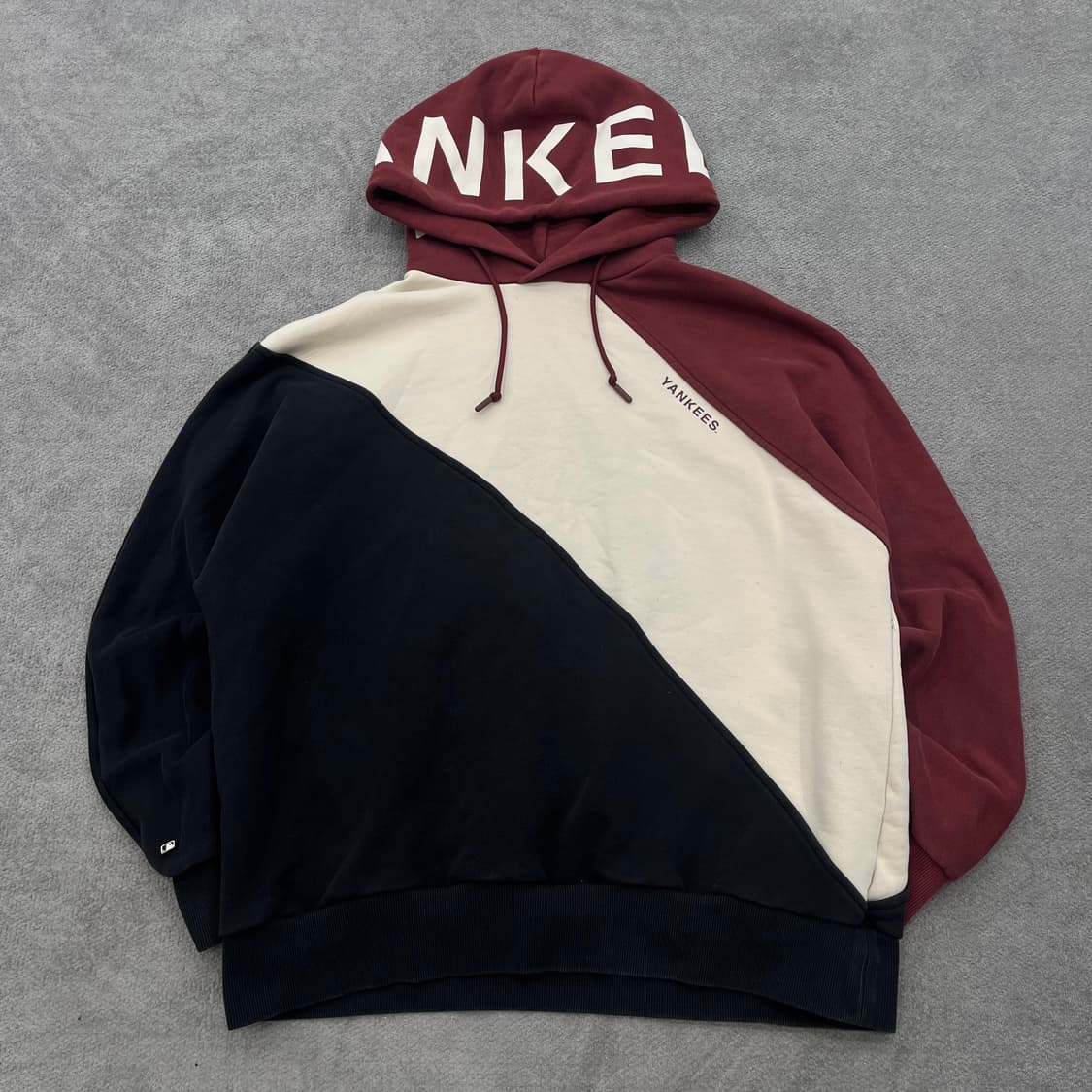 95 MLB 양키스 컬러블록 후드티 상품이미지1