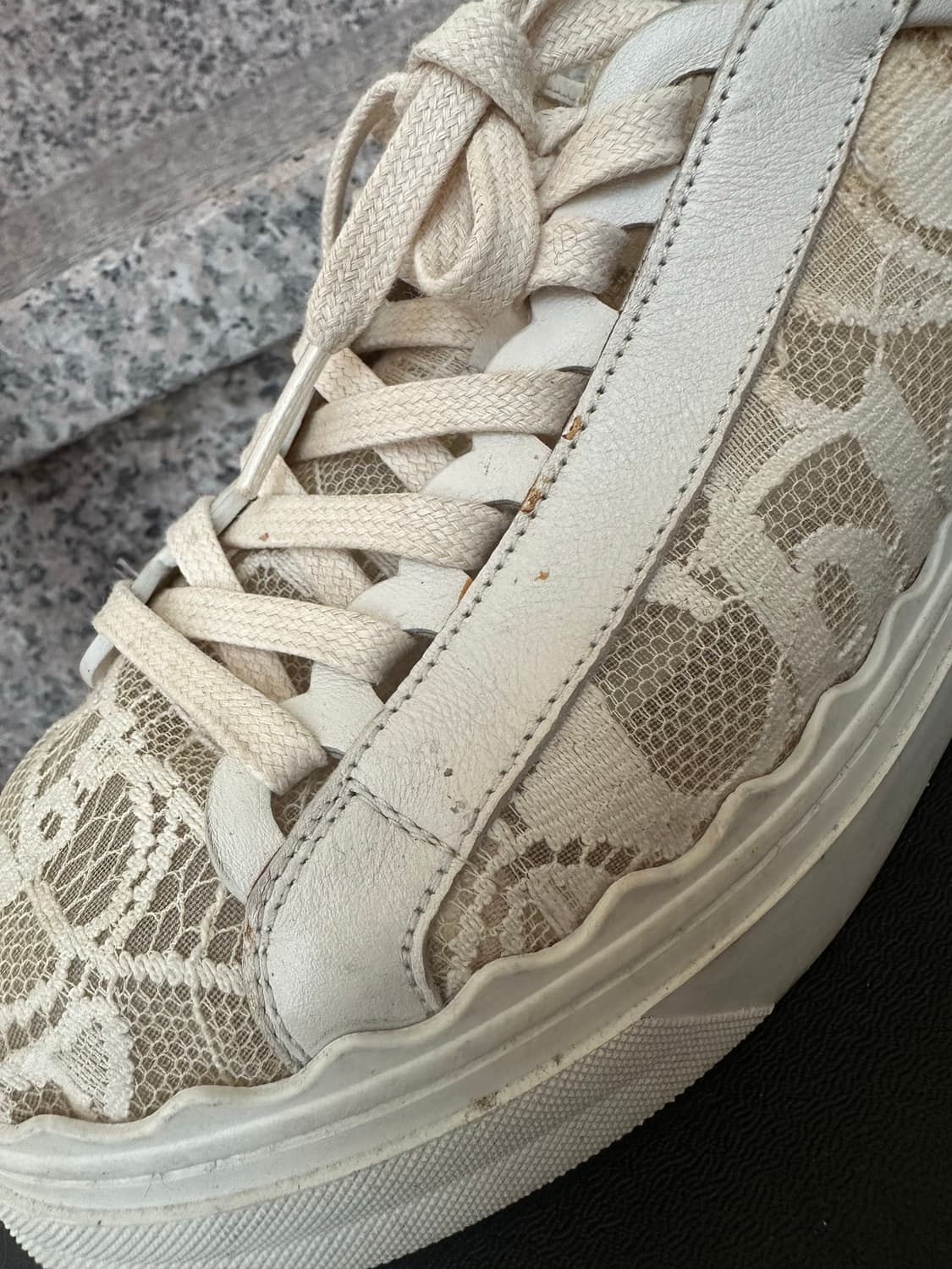 끌로에 로렌 레이스 스니커즈 235-240 상품이미지3