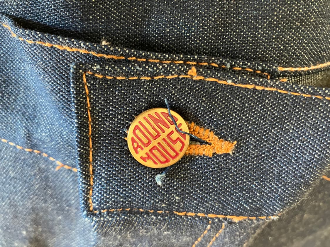 USA 라운드하우스 카펜터 데님 팬츠 34 ~ 35인치 워크웨어 아메카지 상품이미지3