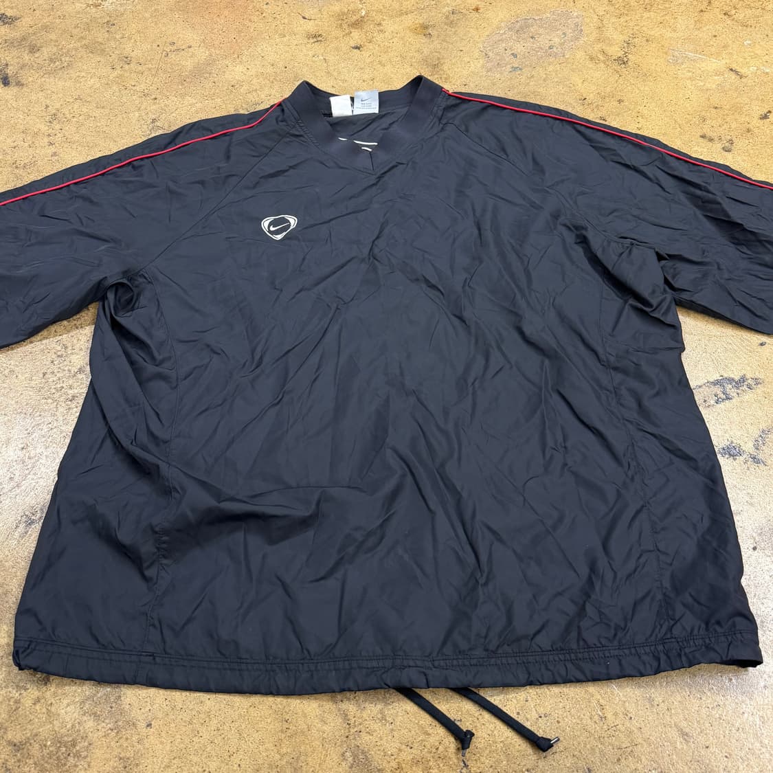 [ 정품/XXL ] 나이키 스우시 00s 올드스쿨 바람막이 웜업 상품이미지3
