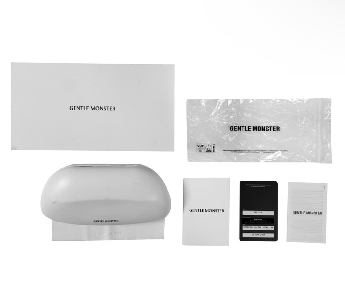 젠틀몬스터 Dadio 다디오 01 안경 테 블랙 EQQDAA4J830D 상품이미지10