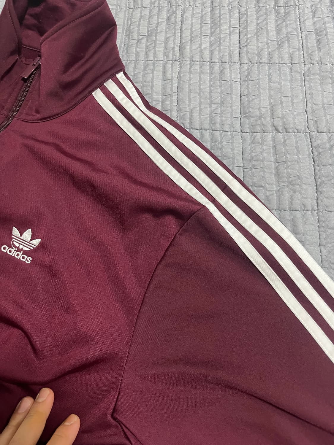 아디다스 파이어버드 져지 버건디 XL  상품이미지3