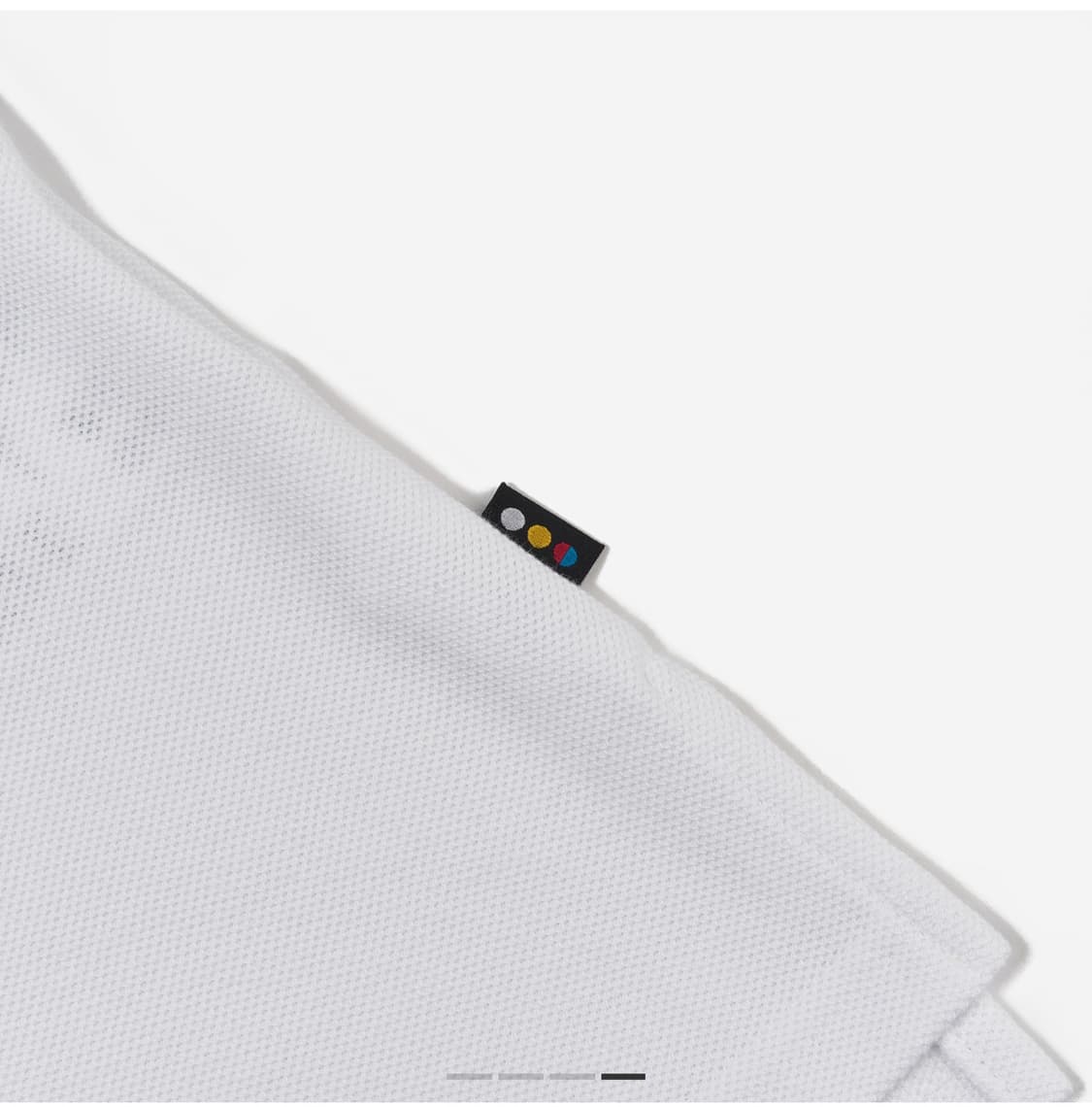 [XXL] 아이앱 스튜디오 카라티 피케 티셔츠 화이트 상품이미지5