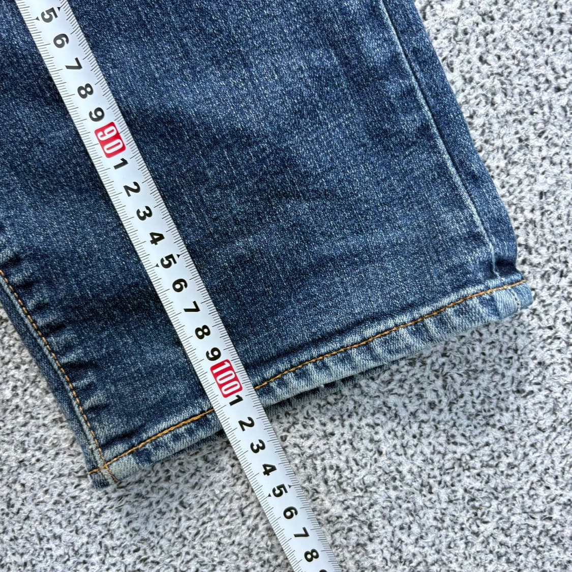 W32 리바이스 중청 워싱 데님 팬츠 0413J 상품이미지10