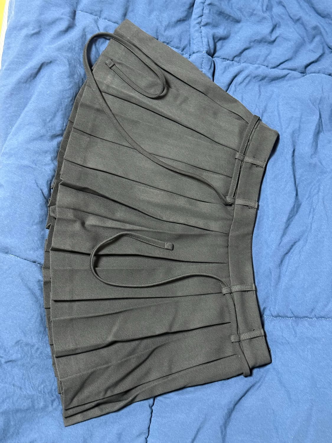 쓰리타임즈 치어리스커트 블랙 S 상품이미지2