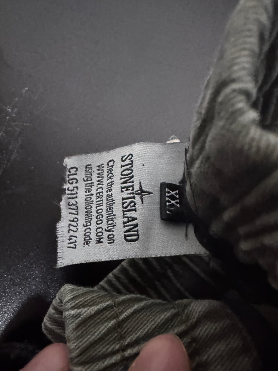 스톤아일랜드 커스텀 리메이크 카고팬츠 와팬X 29.1인치 상품이미지4