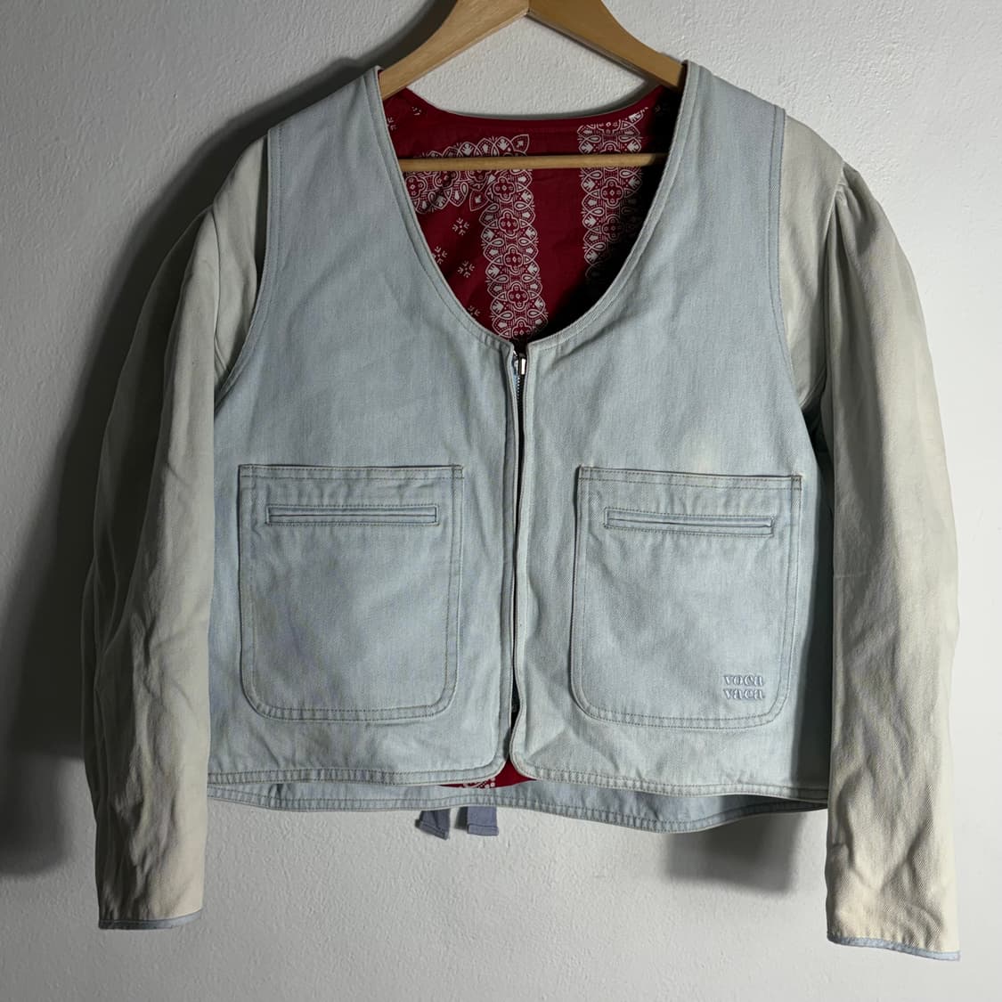 voca vaca 리버시블 페이즐리 위켄드 자켓(Free) 상품이미지2