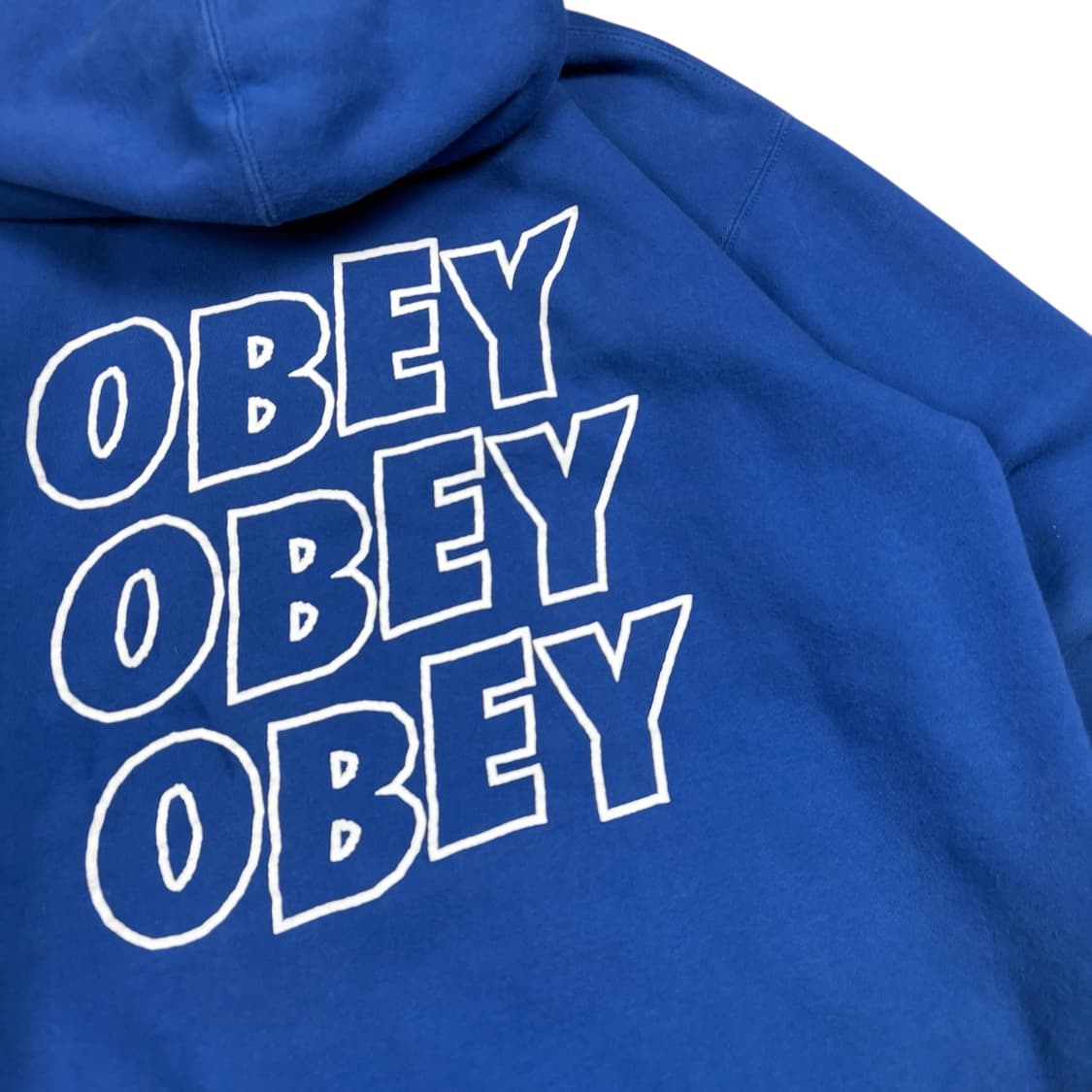 오베이 블루 후드집업 상품이미지2