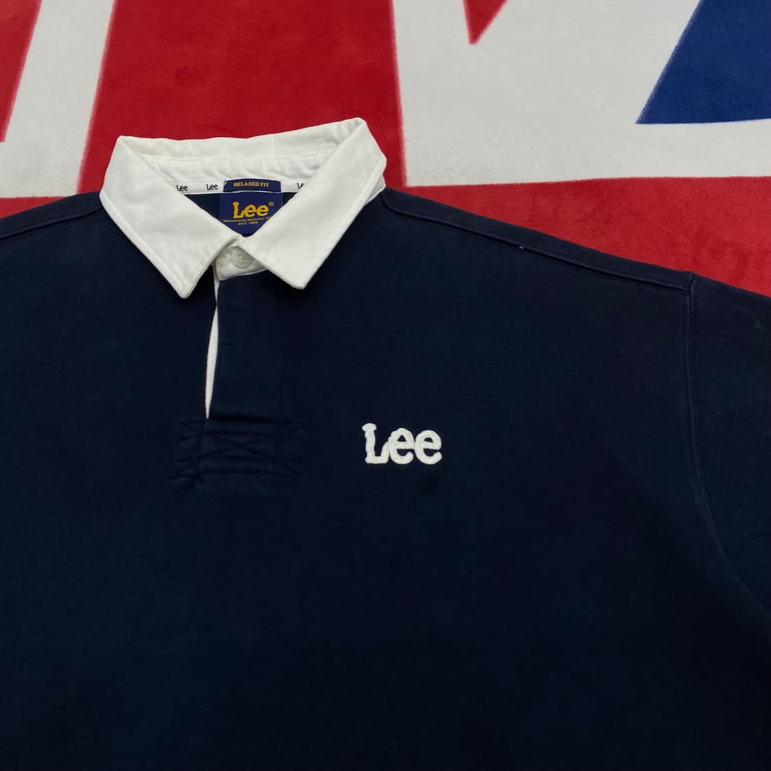 Lee 럭비티 S 실측 M  상품이미지4