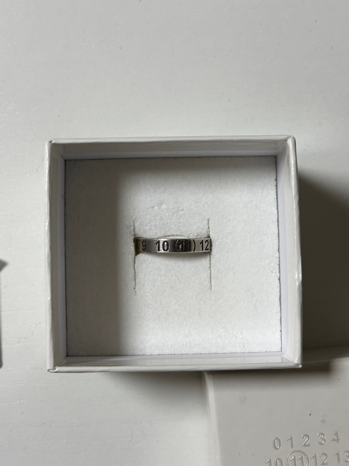 메종마르지엘라 넘버링 반지 XS 상품이미지2