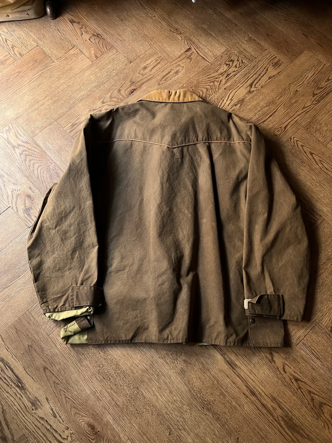 [XL]Schaefer OUTFITTER 브라운 헤비 왁스드코튼 헌팅자켓 상품이미지8