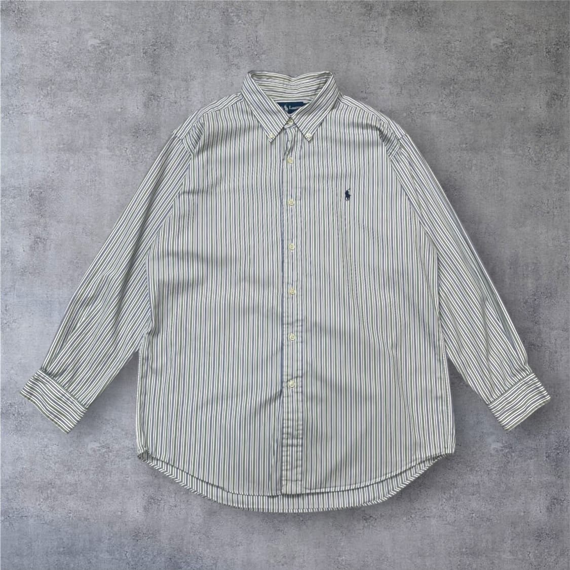 폴로 랄프로렌 Ralph Lauren 스트라이프 커스텀핏 셔츠 44-88 상품이미지1