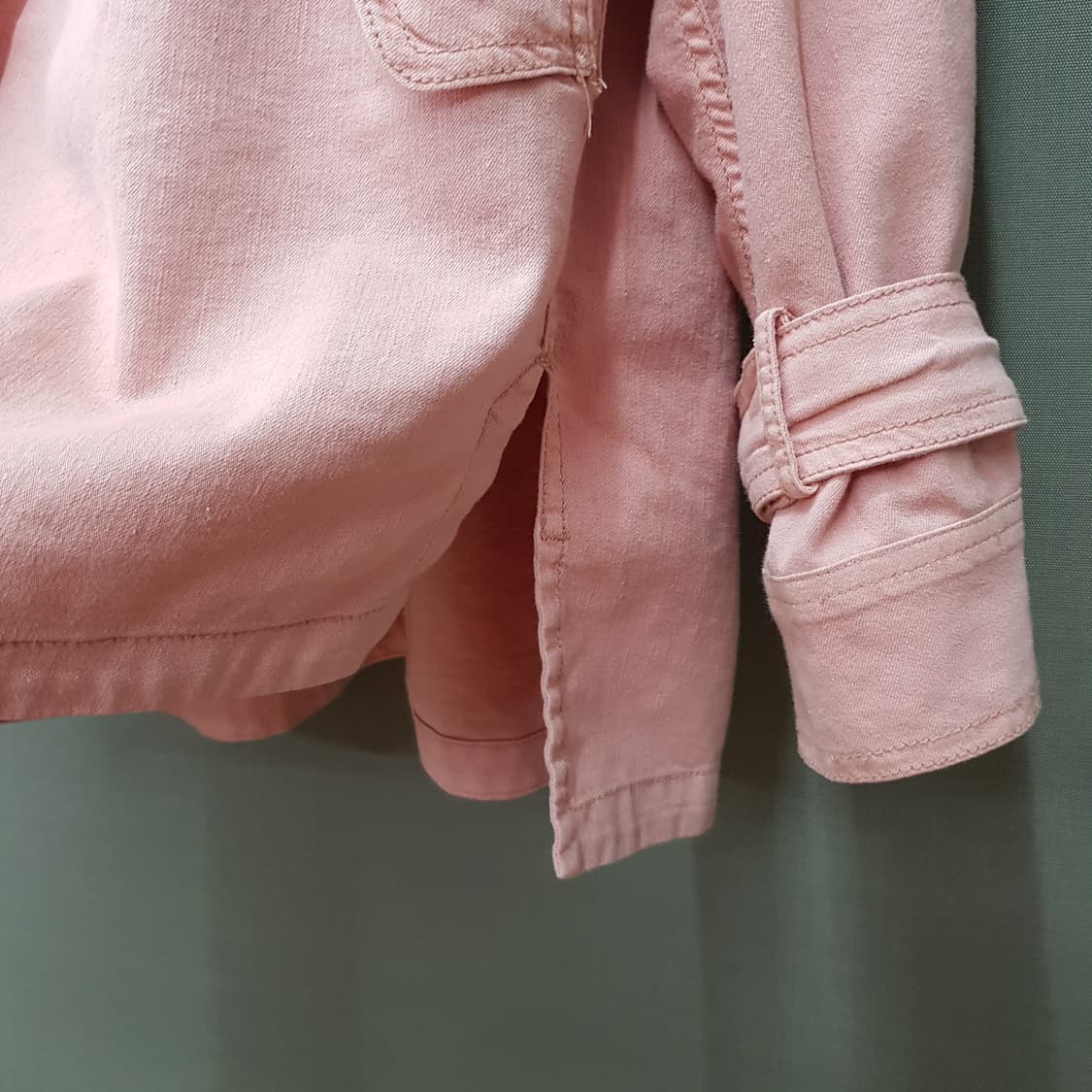 한섬 타임 워싱 소재 트렌치 자켓 F사이즈 상품이미지4