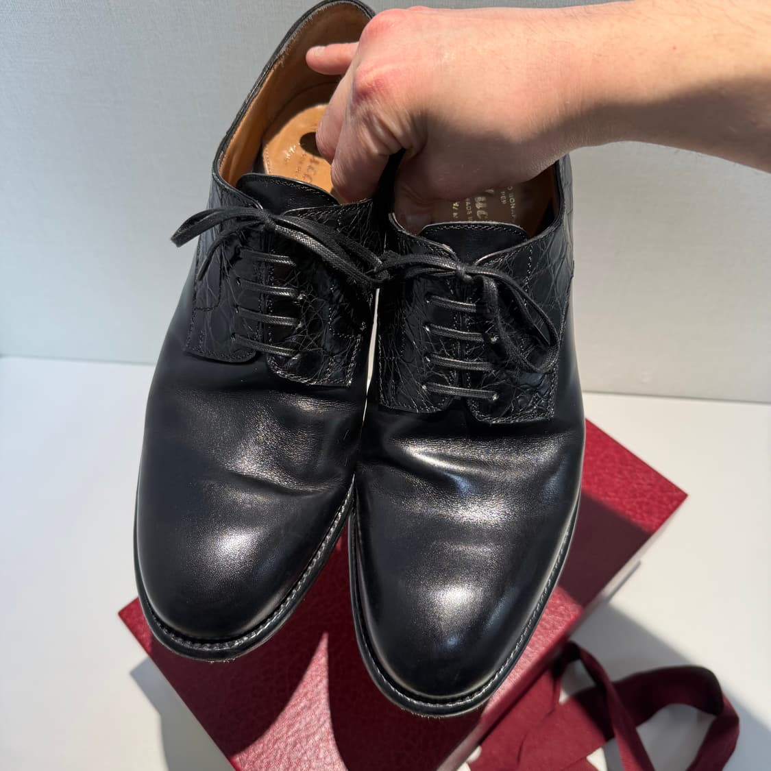 르유카스 leyuccas 어드레서 별주 플레인토 크로커다일 42 상품이미지3