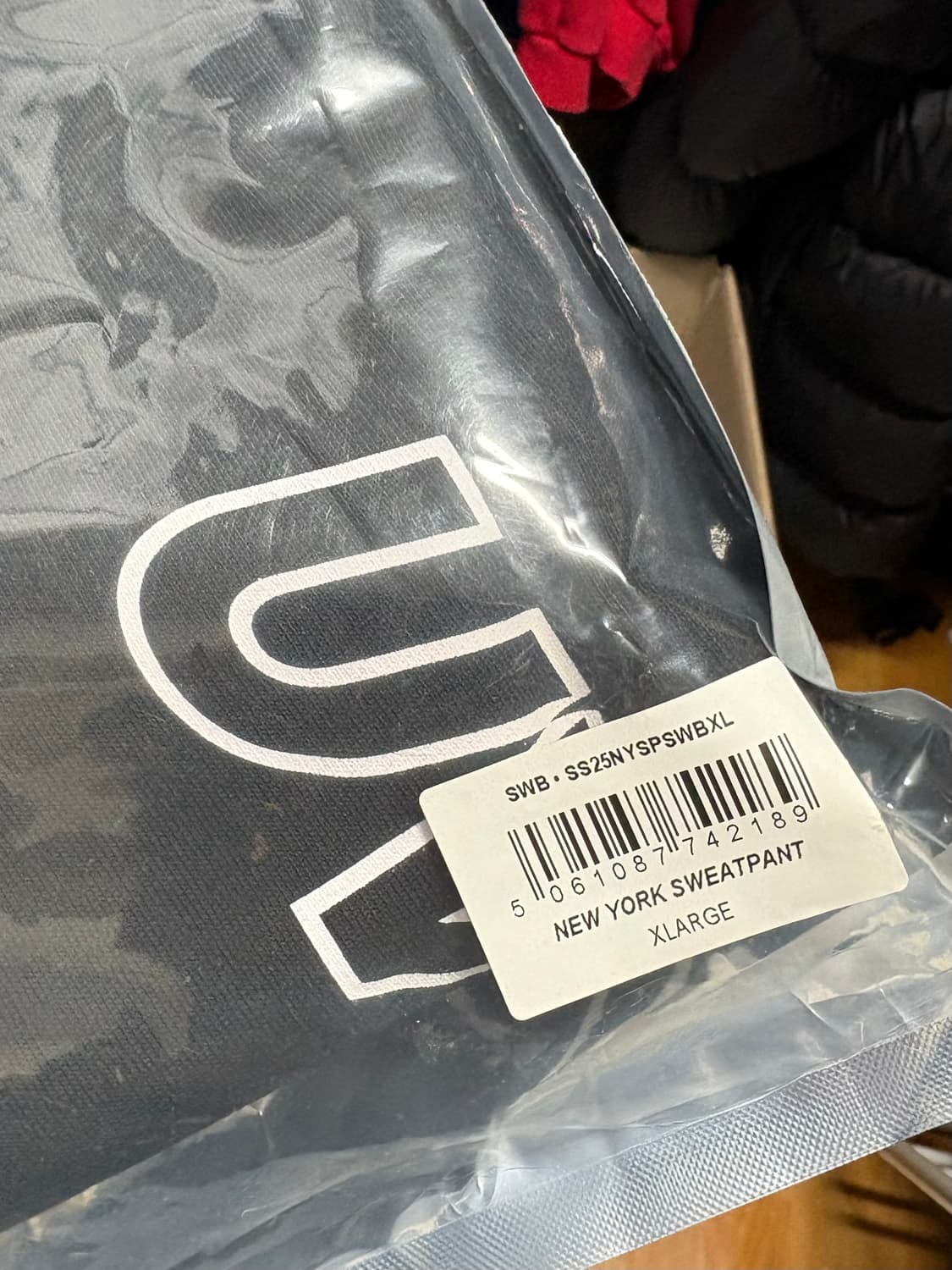 UVU x 글리슨 짐 스웨트팬츠 블랙 상품이미지3