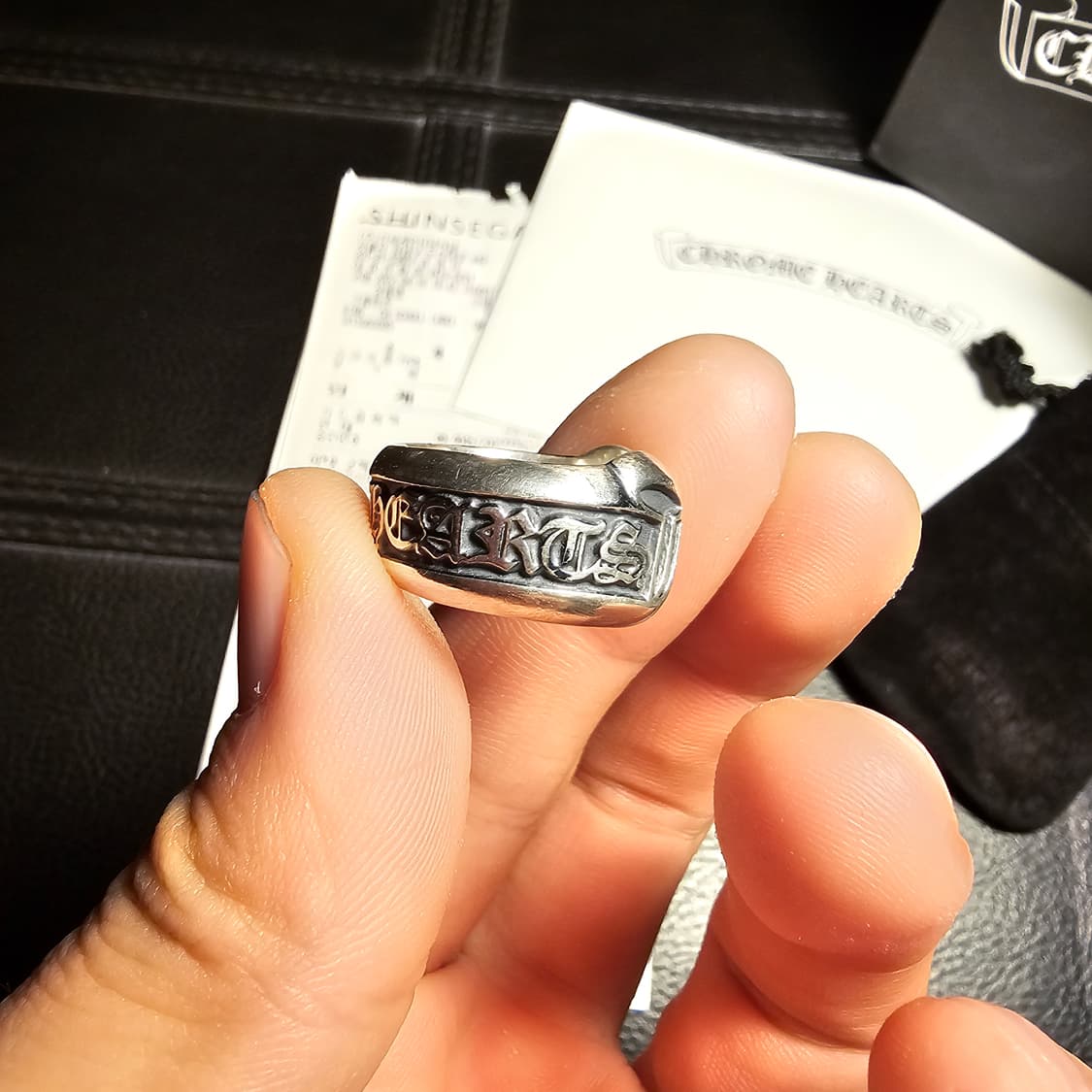 크롬하츠 스크롤라벨링 스몰 [13~14호] 상품이미지3