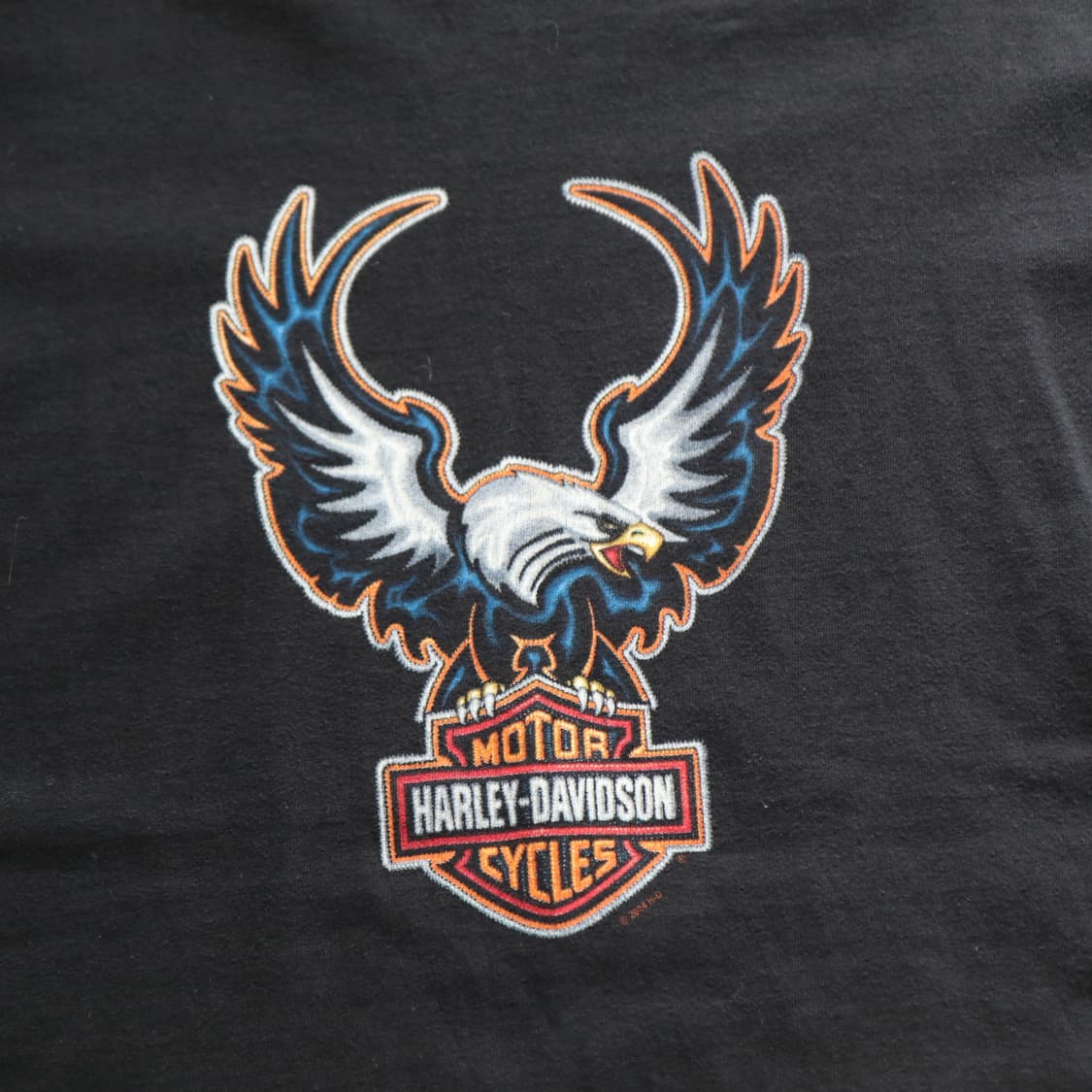00s 할리데이비슨 MADE IN USA 이글 반팔티 (XL) 상품이미지1
