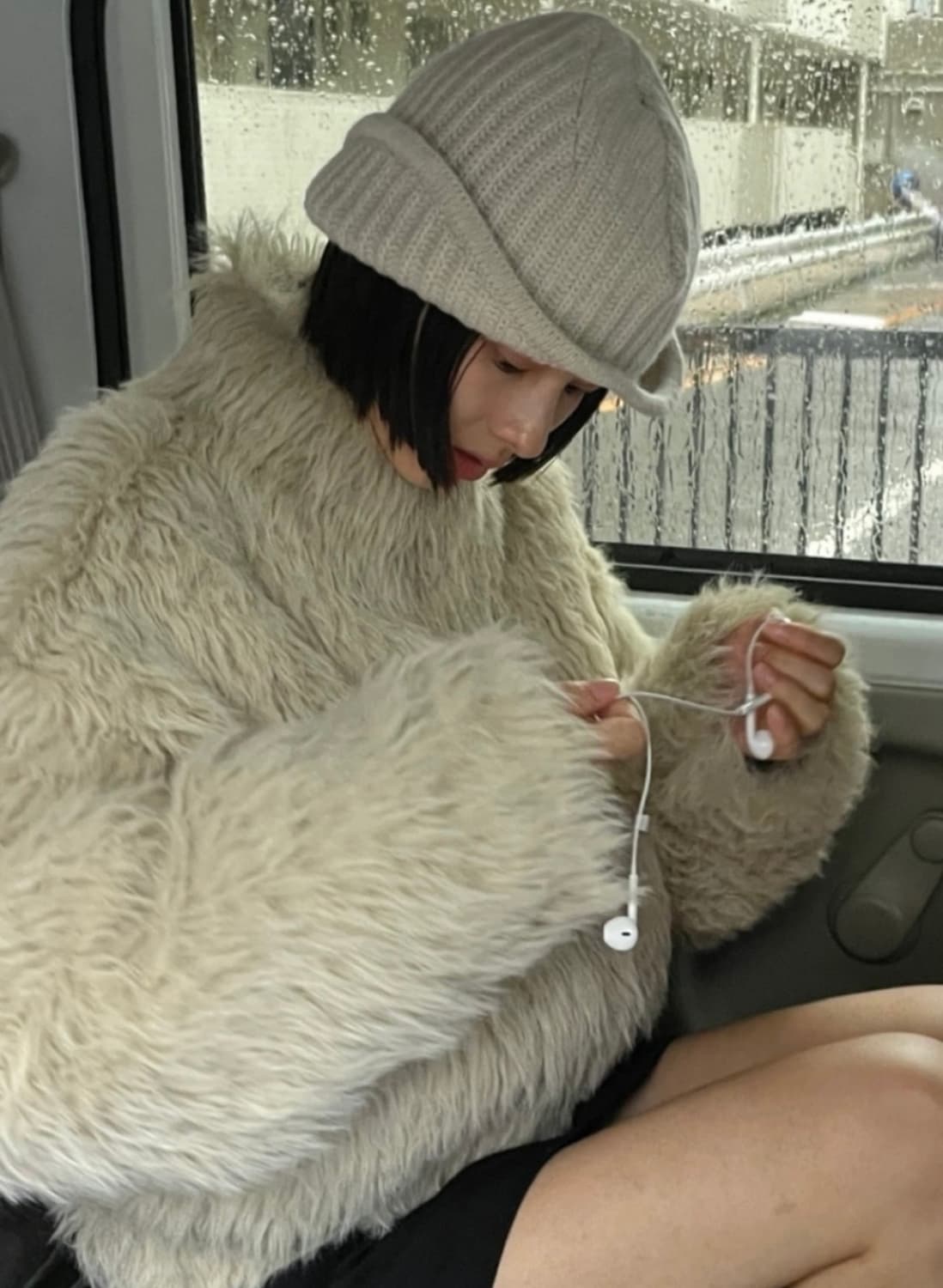 위아 시어링 퍼자켓 상품이미지2