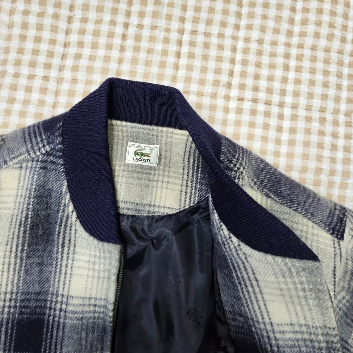 라코스테 울100 집업점퍼 남자100 상품이미지6