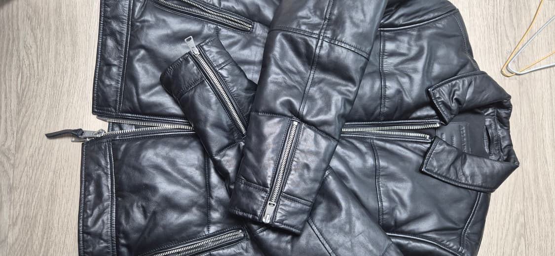 All saints cobb leather puffer 점퍼 상품이미지6