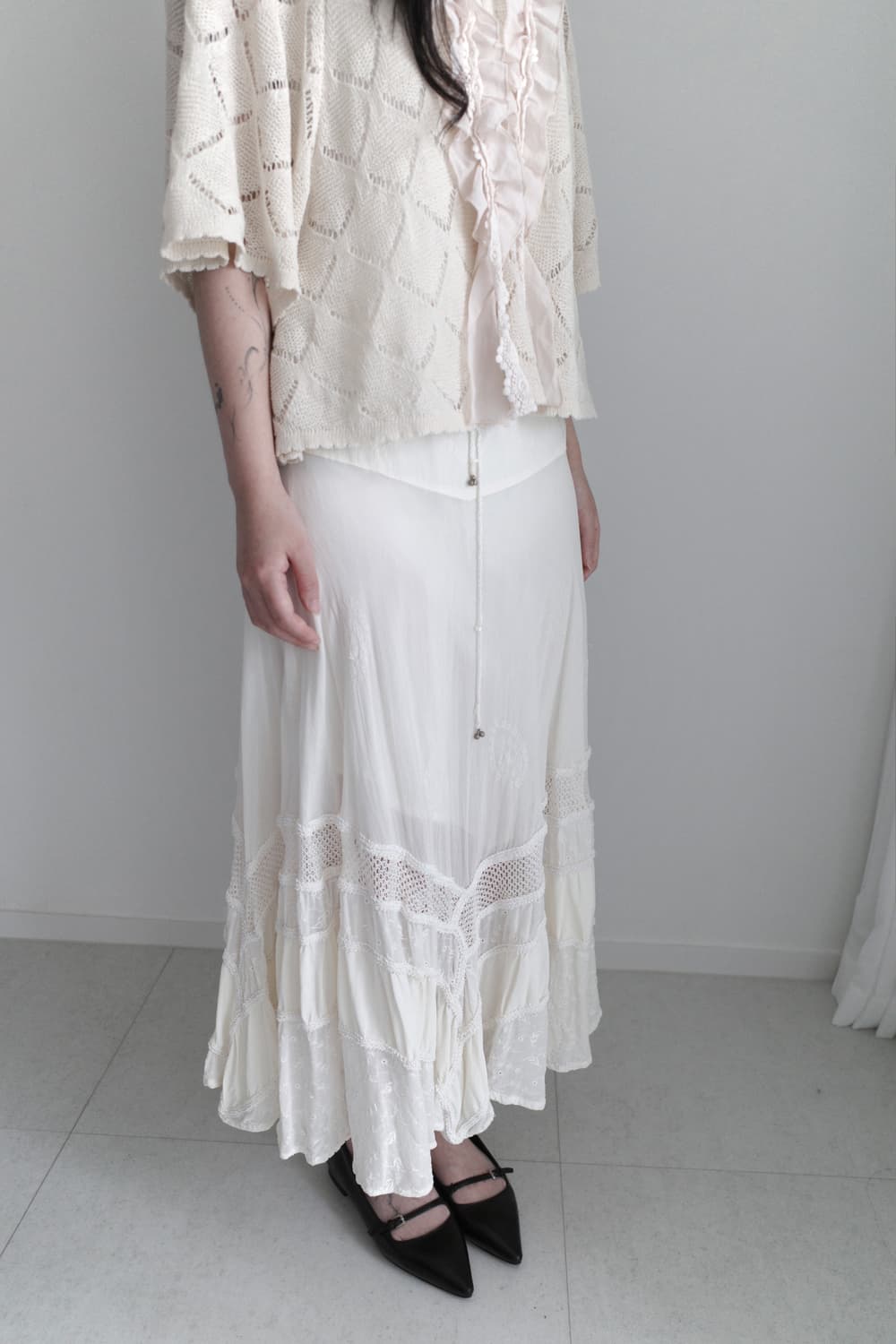 bohemian lace skirt 상품이미지7