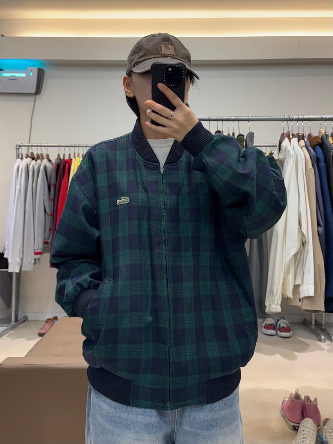 라코스테 리버시블 봄버 자켓 상품이미지5