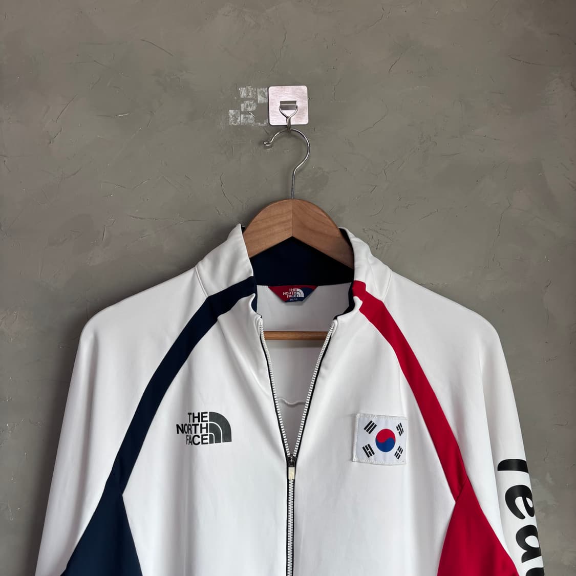 노스페이스 국대 팀코리아 집업 화이트 상품이미지2