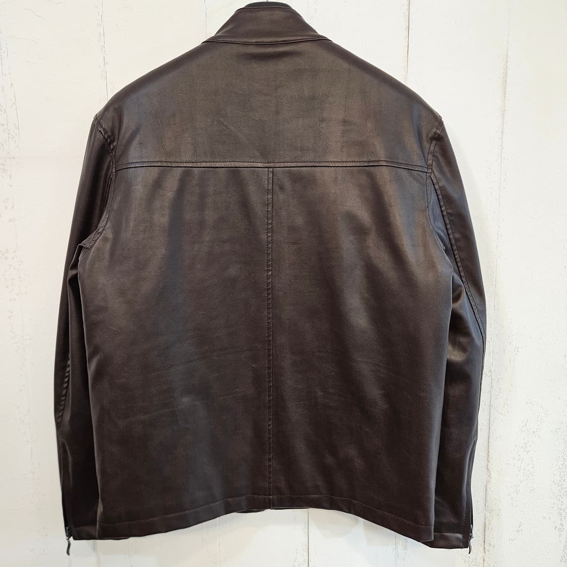 105(XL)/실측100(L) 빈티지 가죽 레자자켓 상품이미지8