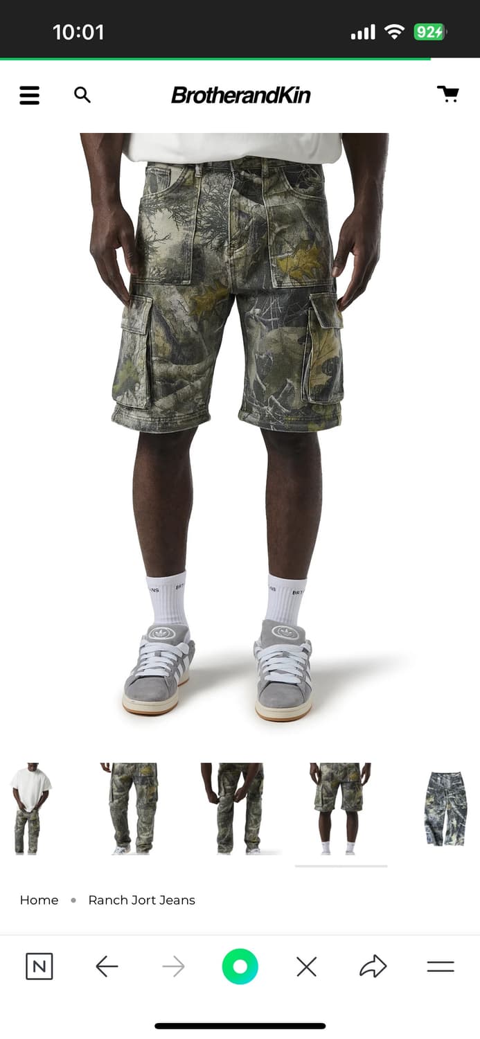 해외 브랜드 리얼트리 팬츠  상품이미지2